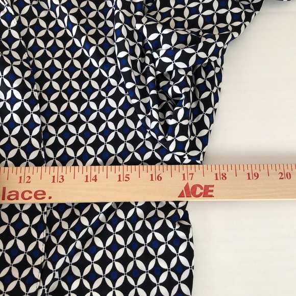 Robert Louis 2 piece Twin set Black Blue PM Petite Medium MP - Picture 12 of 16